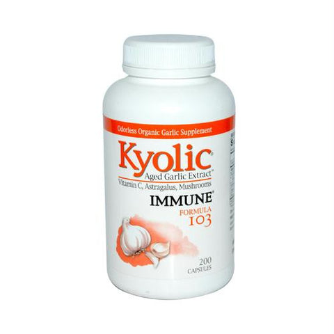 Kyolic Aged Garlic Extract Immune Formula 103 - 200 Capsules