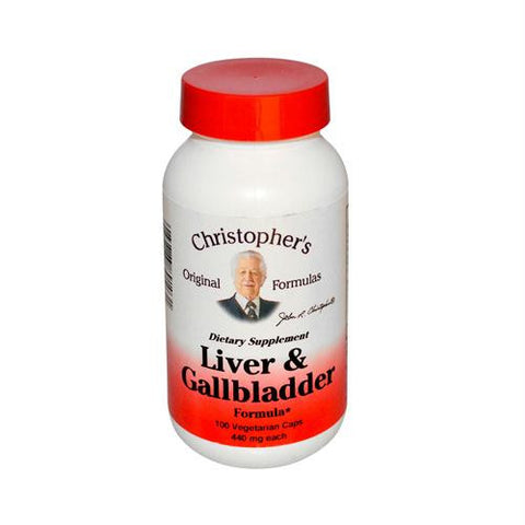 Christophers Liver And Gall Bladder - 425 mg - 100 Vegetarian Capsules