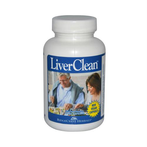 RidgeCrest Herbals LiverClean - 60 Vegetarian Capsules