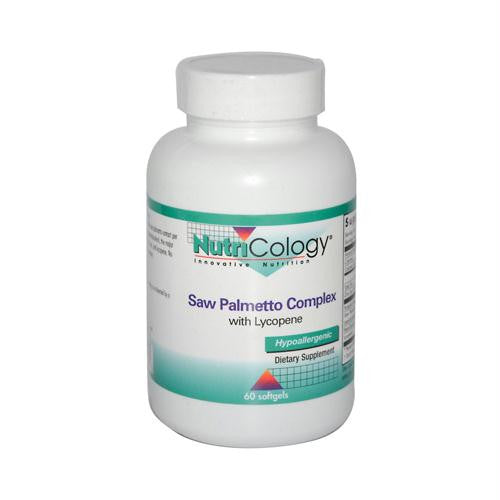 NutriCology Saw Palmetto Complex with Lycopene - 60 Softgels