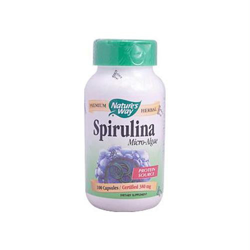 Natures Way Spirulina Micro-Algae - 100 Capsules