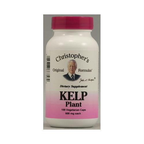 Dr. Christophers Kelp Plant - 600 mg - 100 Vegetarian Capsules