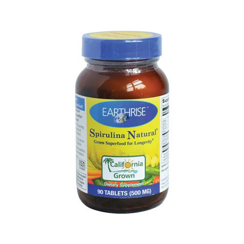 Earthrise Spirulina - 500 mg - 90 Tablets