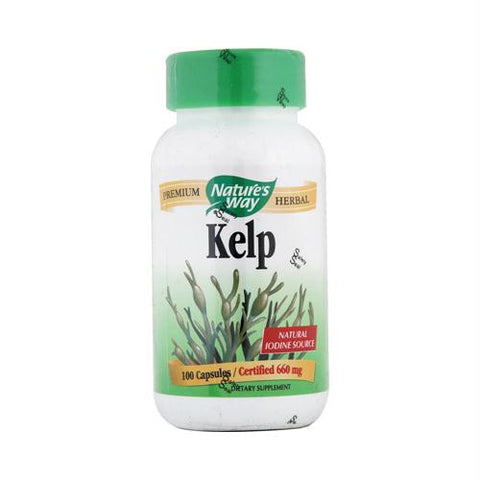 Natures Way Kelp - 100 Capsules