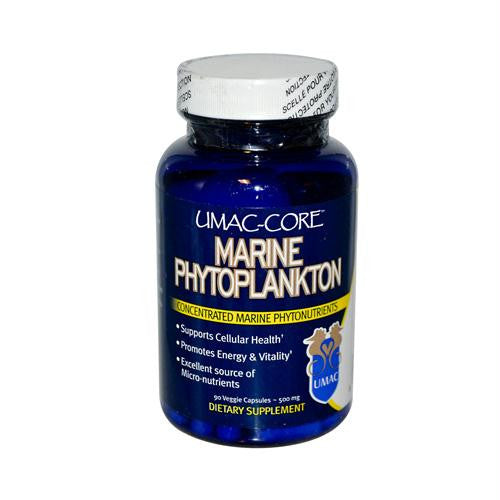 UMAC Core Marine Phytoplankton - 500 mg - 90 Vegetarian Capsules