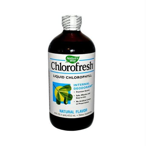 Natures Way Chlorofresh Liquid Chlorophyll Natural - 16 fl oz