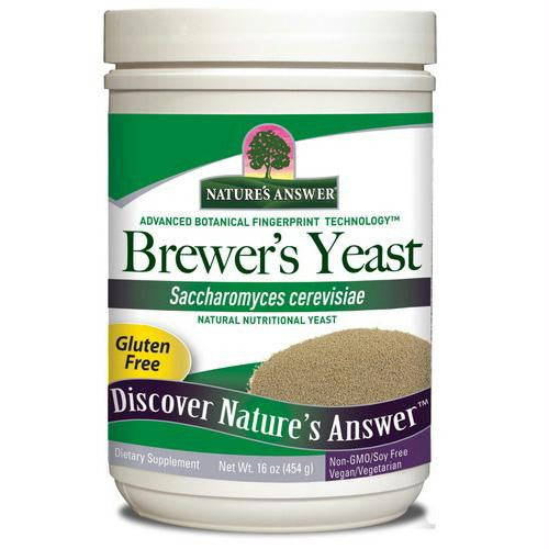 Natures Answer Brewers Yeast - Gluten Free - 16 oz