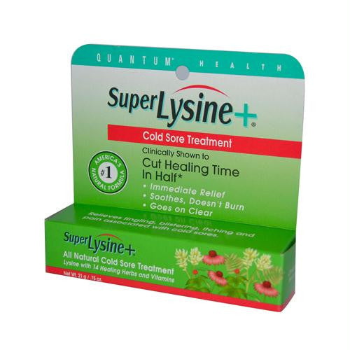 Quantum Super Lysine Plus Cold Sore Treatment - 0.25 oz