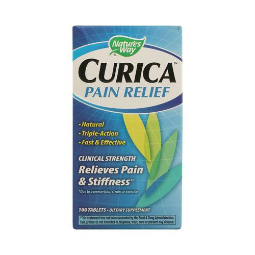 Natures Way Curica Pain Relief - 100 Tablets