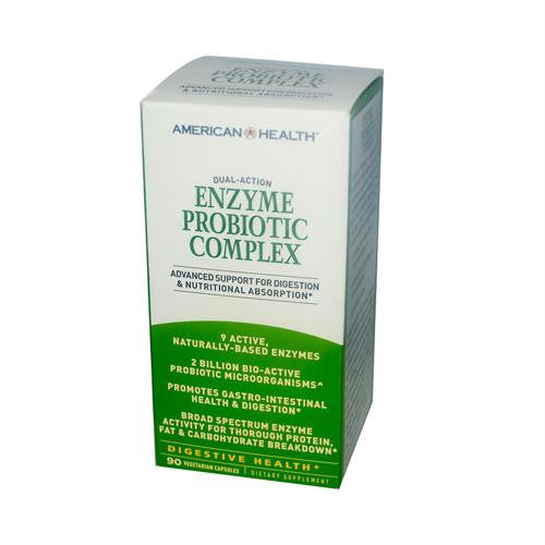 American Health Enzyme Probiotic Complex - 90 Vegetarian Capsules