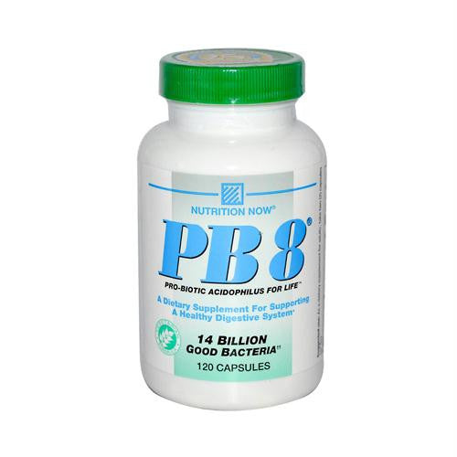 Nutrition Now PB 8 Pro-Biotic Acidophilus For Life - 120 Vegetarian Capsules