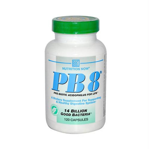 Nutrition Now PB 8 Pro-Biotic Acidophilus For Life - 120 Vegetarian Capsules