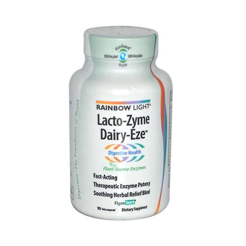 Rainbow Light Lacto-Zyme Dairy-Eze - 90 Vegetarian Capsules