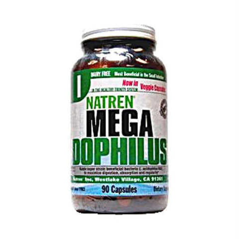 Natren Mega Dophilus Dairy Free - 90 Vegetarian Capsules