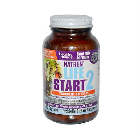 Natren Life Start 2 Probiotics for Adults - 60 Vegetarian Capsules