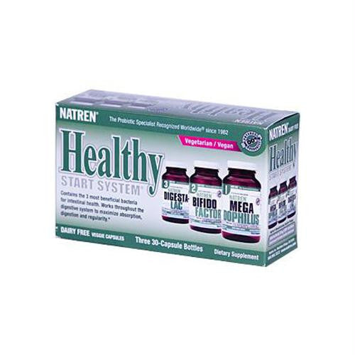 Natren Healthy Start System Dairy Free - 3 Bottles