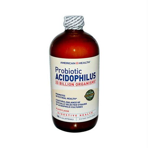 American Health Probiotic Acidophilus Plain - 16 fl oz