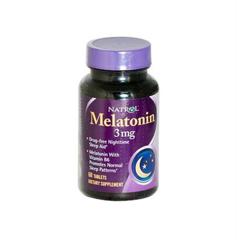 Natrol Melatonin - 3 mg - 60 Tablets