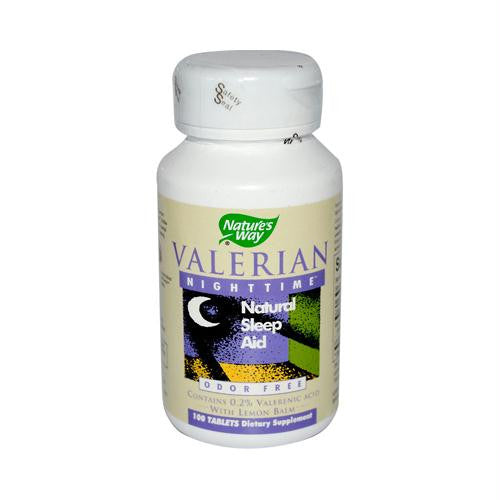 Natures Way Valerian Nighttime - 100 Tablets