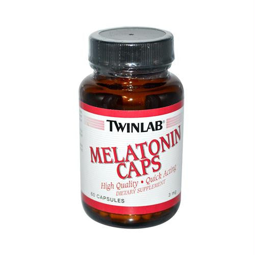 Twinlab Melatonin Caps - 3 mg - 60 Capsules