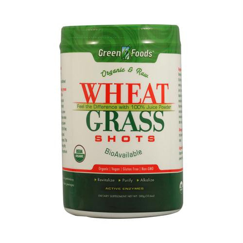 Green Foods Organic and Raw Wheat Grass Shots - 10.6 oz