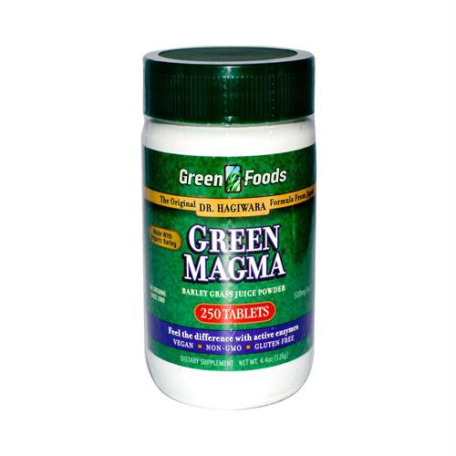 Green Foods Dr Hagiwara Green Magma Barley Grass Juice Powder - 250 Tablets