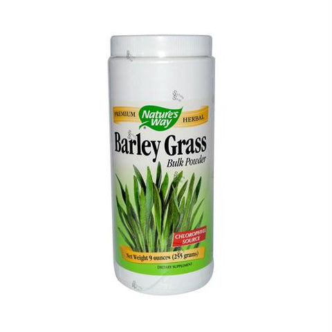 Natures Way Barley Grass Bulk Powder - 9 oz