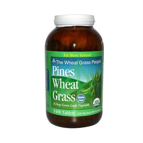 Pines International Wheat Grass - 500 mg - 1400 Tablets