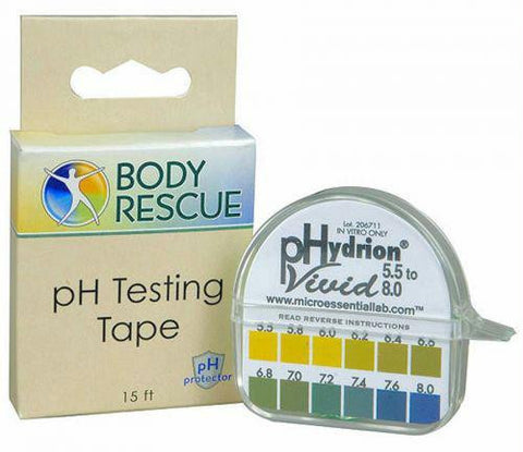 Body Rescue pH Testing Tape - 1 ct