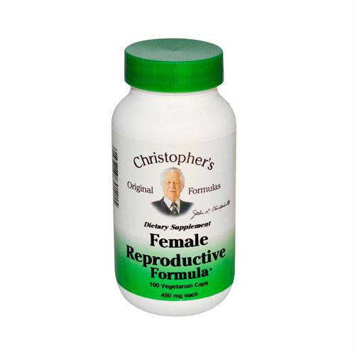 Christophers Female Reproductive Formula - 460 mg - 100 Vegetarian Capsules