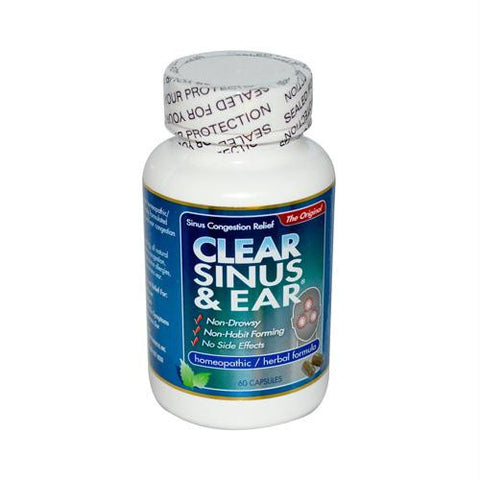 Clear Products Clear Sinus and Ear - 60 Capsules