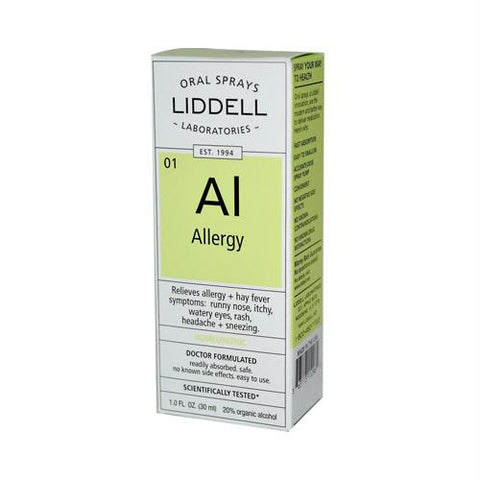 Liddell Homeopathic Oral Allergy Spray - 1 fl oz