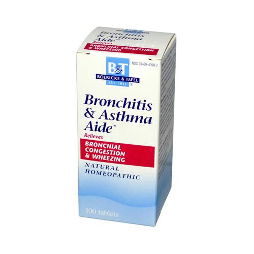 Boericke and Tafel Bronchitis and Asthma Aide - 100 Tablets