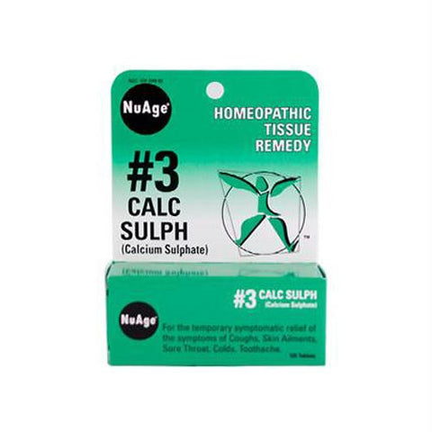 Hylands NuAge No.3 Calc Sulph - 125 Tablets