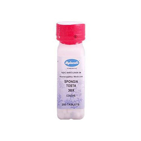 Hylands Spongia Tosta 30X - 250 Tablets