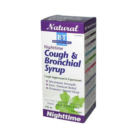 Boericke and Tafel Cough and Bronchial Syrup Nighttime - 8 fl oz