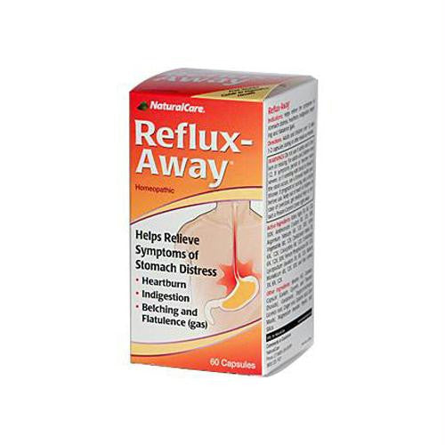 Natural Care Reflux-Away - 60 Capsules