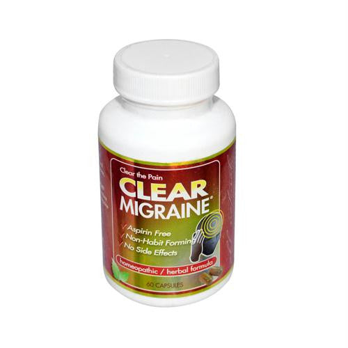 Clear Products Clear Migraine - 60 Capsules