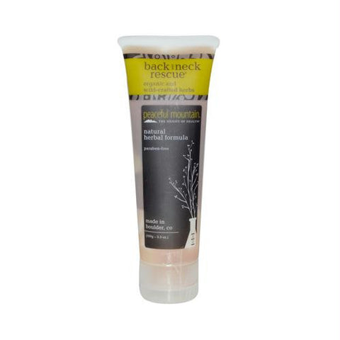 Peaceful Mountain Back And Neck Rescue Gel - 3.5 oz