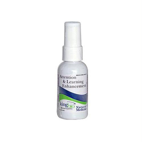 King Bio Homeopathic Attention and Learning Enhancement - 2 fl oz