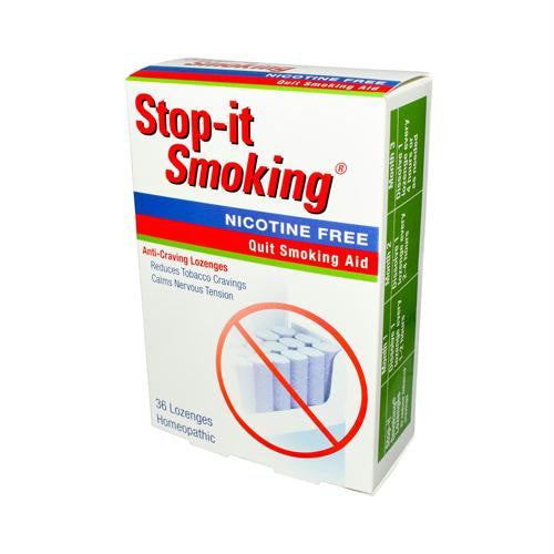 NatraBio Stop-it Smoking Anti-Craving - 36 Lozenges