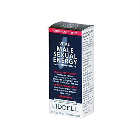 Liddell Homeopathic Energy Male - 1 fl oz