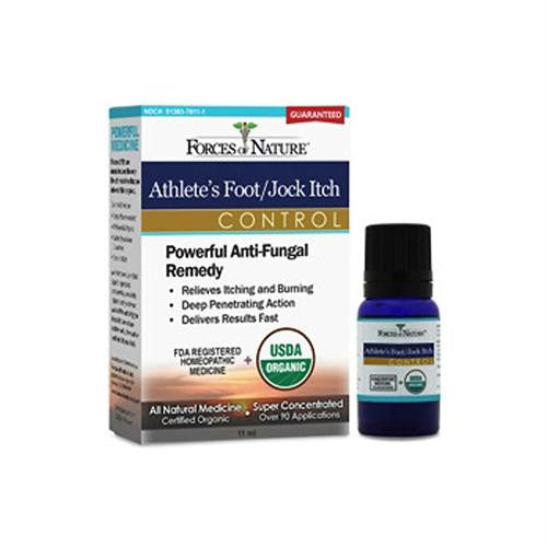 Forces of Nature Organic Athletes Foot and Jock Itch Control - 11 ml