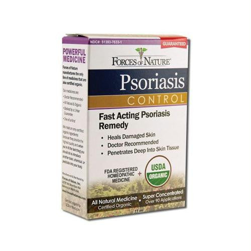 Forces of Nature Organic Psoriasis Control - 11 ml