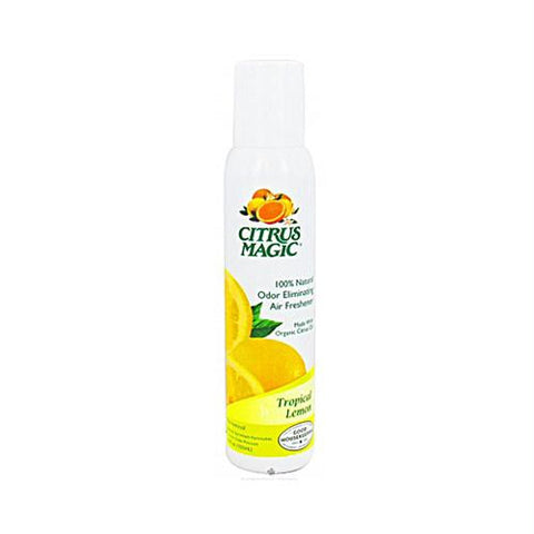 Citrus Magic Tropical Lemon Air Freshener-Non-Aerosol Spray - 3.5 oz - Case of 6