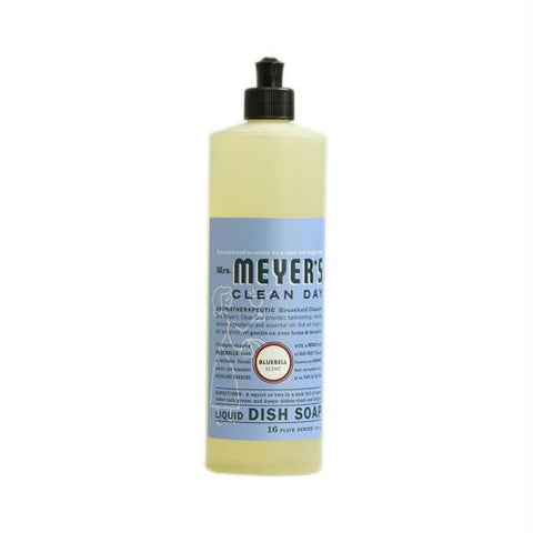 Mrs. Meyers Liquid Dish Soap - Bluebell - 16 oz