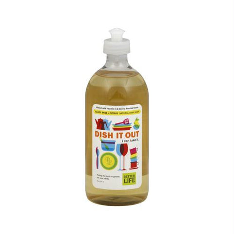 Better Life Dishwashing Soap - Sage and Citrus - 22 fl oz