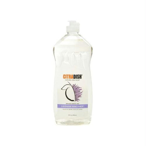 CitraSolv Natural Dish Soap - Lavender Bergamot - Case of 12 - 25 oz