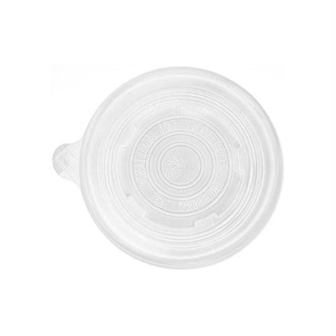 Eco-Products EcoLids Renewable and Compostable Food Container Lids - Fits 12, 16, and 32 oz - Case of 500