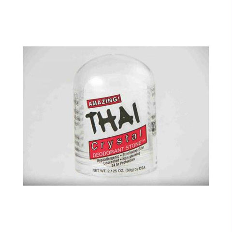 Thai Deodorant Stone Thai Natural Crystal Deodorant Push-Up Stick - 2.125 oz